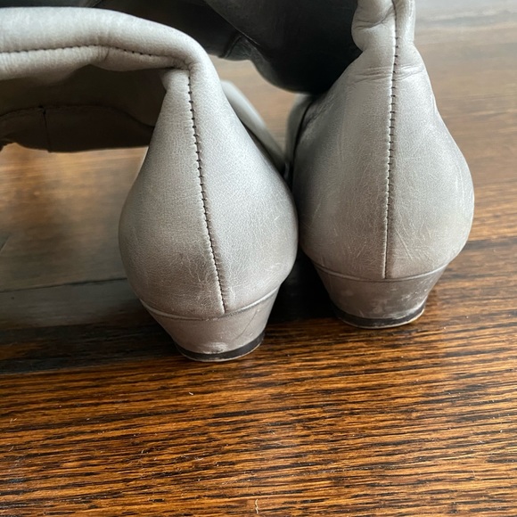 Seychelles Shoes Seychelles Powder Blue Wedge Boots Poshmark